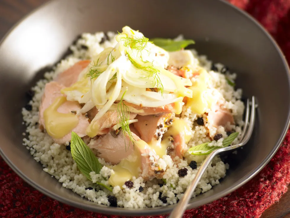Citrus baked salmon