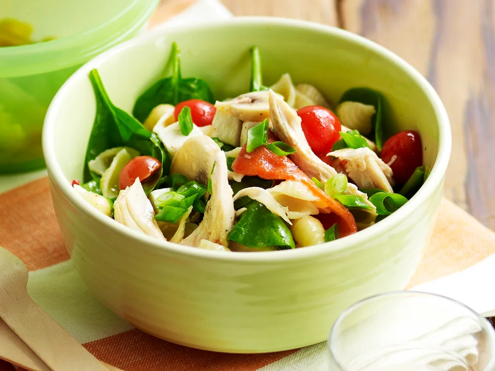 Combination pasta salad