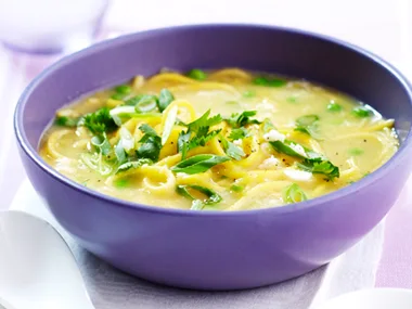 Crab and corn soup
