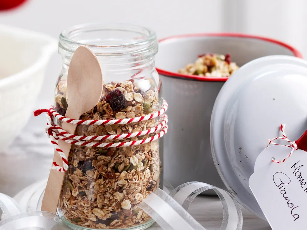 Cranberry apple granola