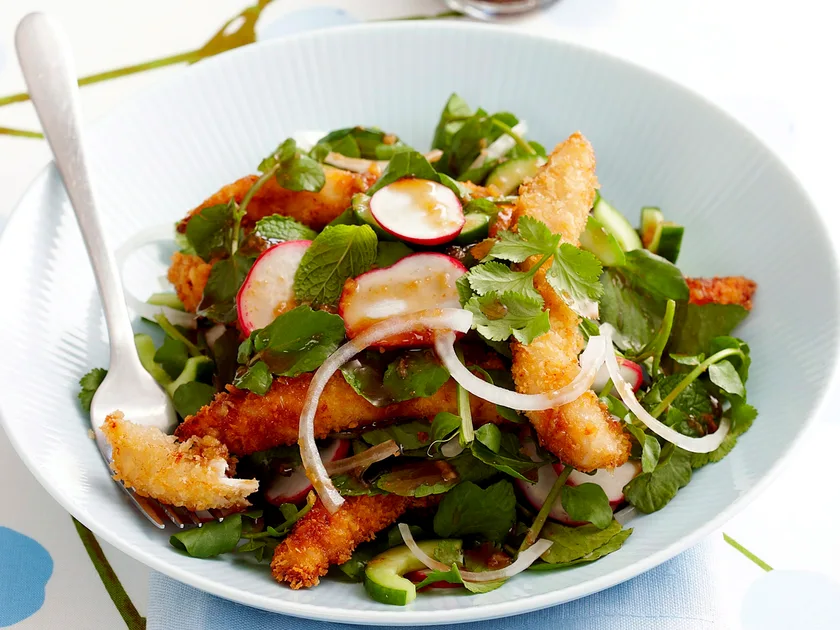 Crispy chicken salad
