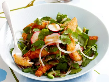 Crispy chicken salad
