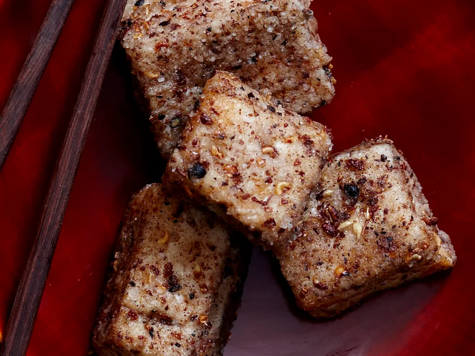 Crispy Chinese tofu