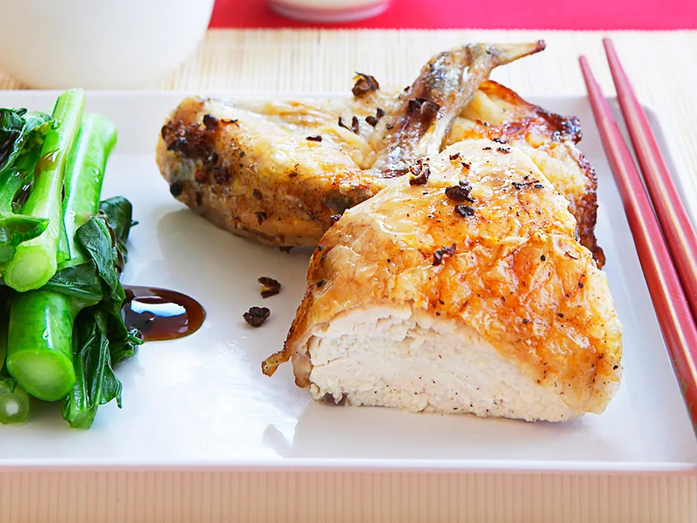 Crispy Szechwan chicken