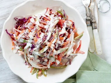Crunchy coleslaw