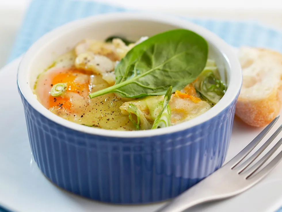 egg en cocotte