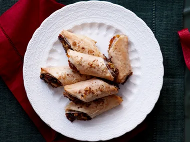 Filo Fruit Mince rolls