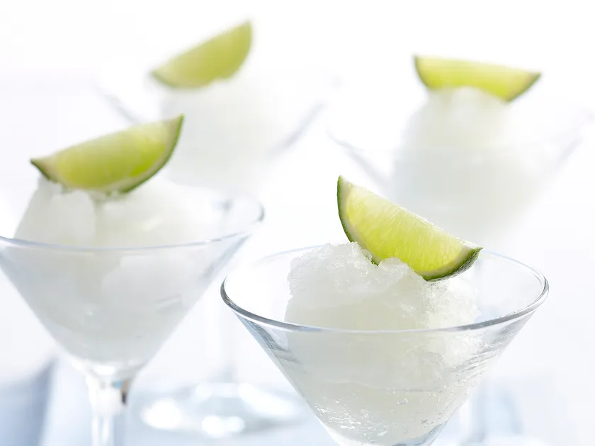 Gin and tonic sorbet