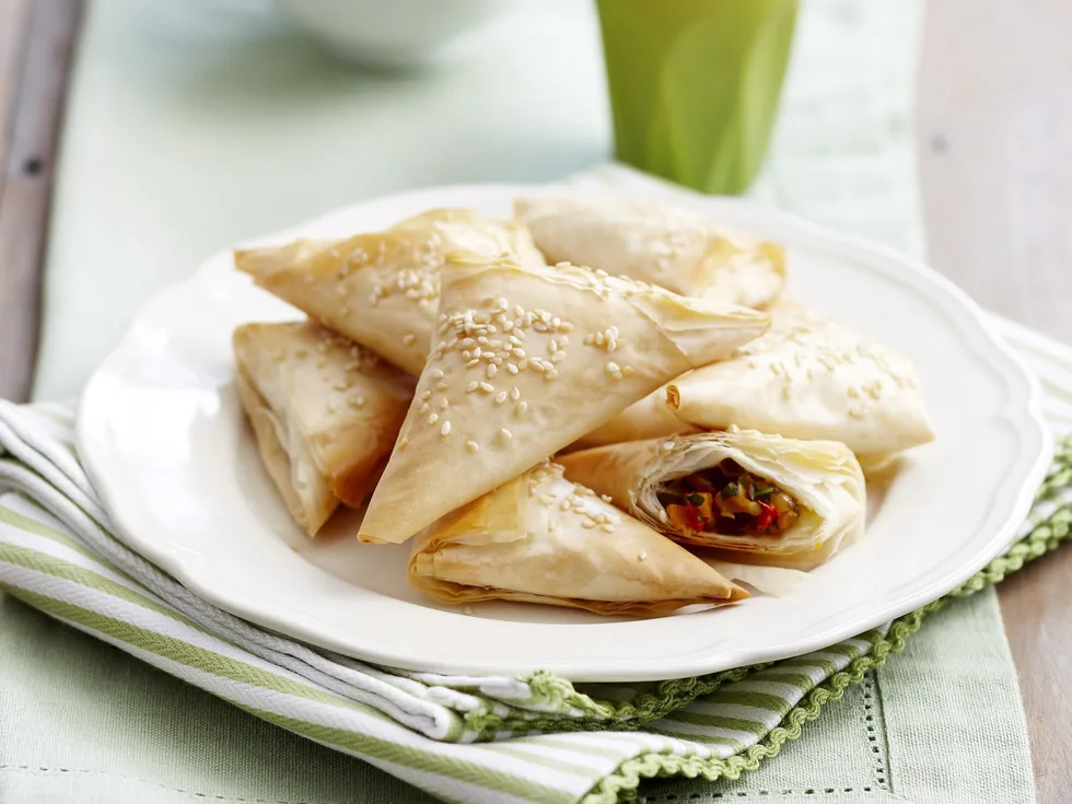 Ginger Pumpkin Triangles
