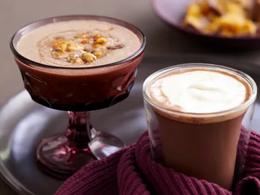 golden split and hot mocha