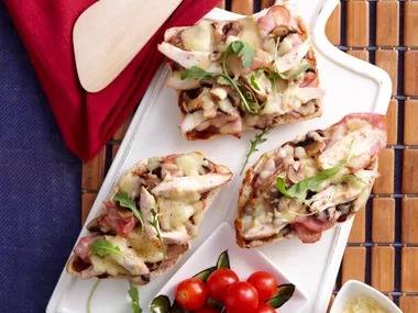 Grilled barbecue chicken subs