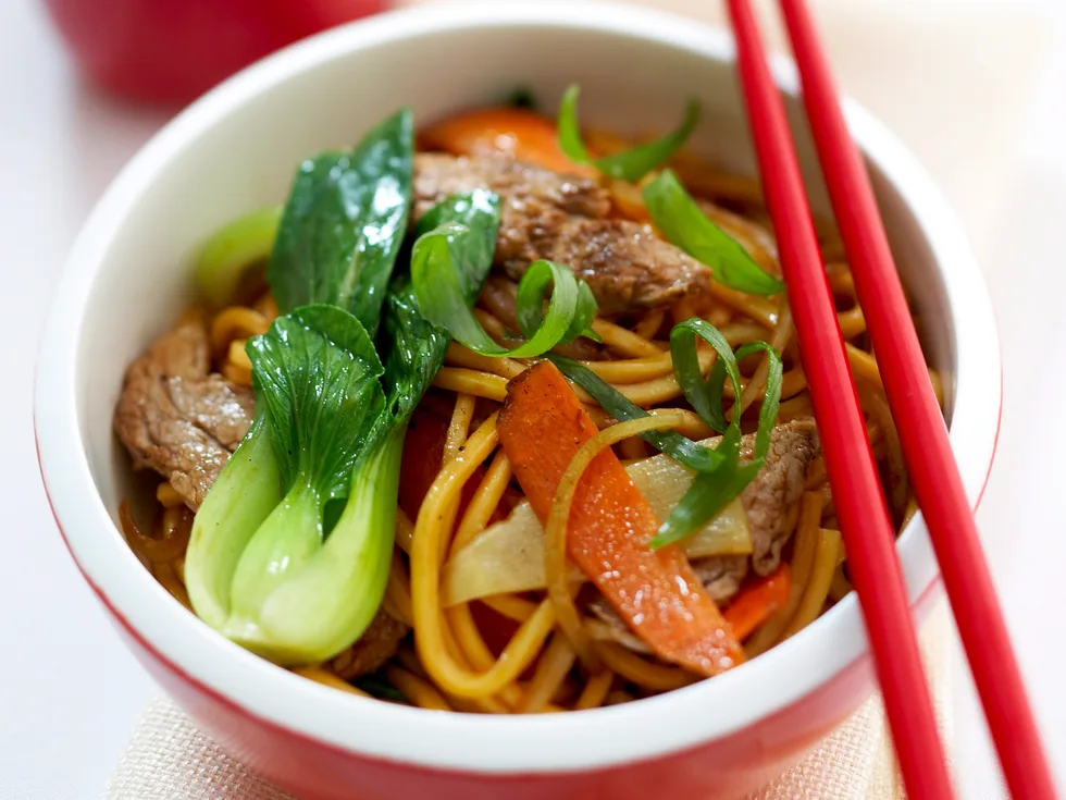 Hokkien noodle pork