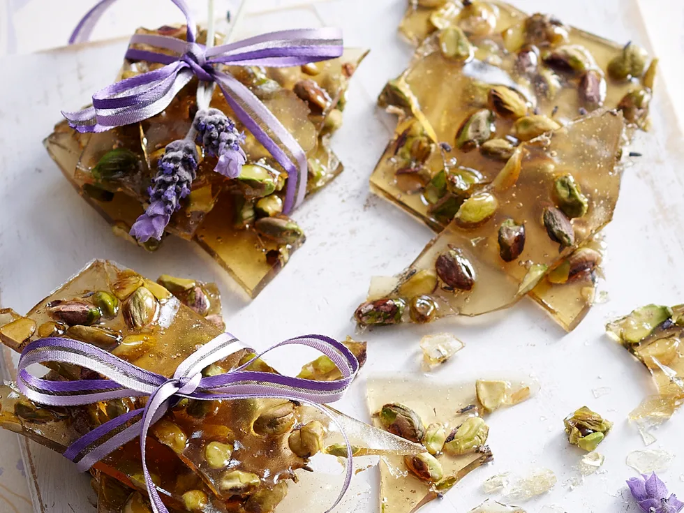 Honey, Lavender and Nut Praline