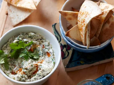 Hot beef nacho dip
