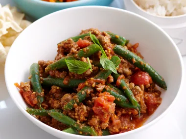 Indian beef and Bean Curry