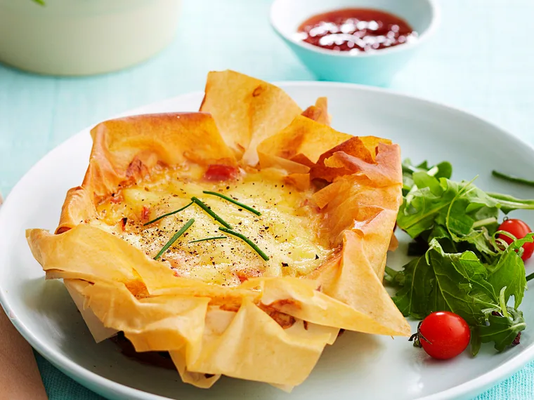 individual quiche lorraine