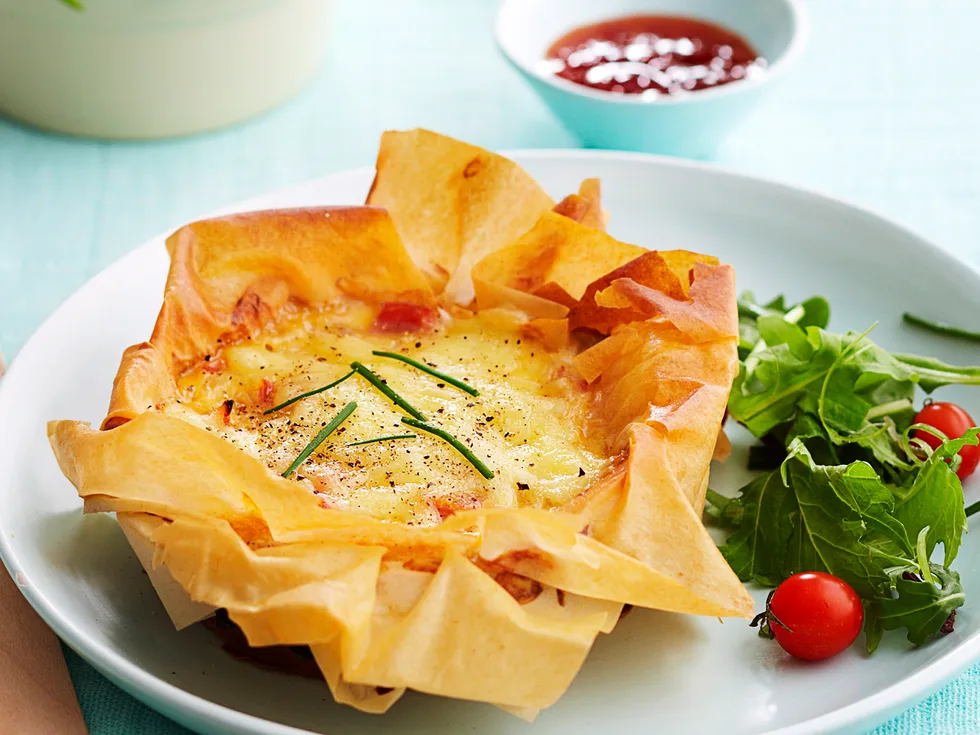 individual quiche lorraine