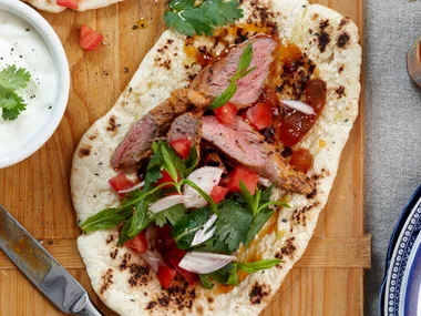 Lamb tandoori Wrap