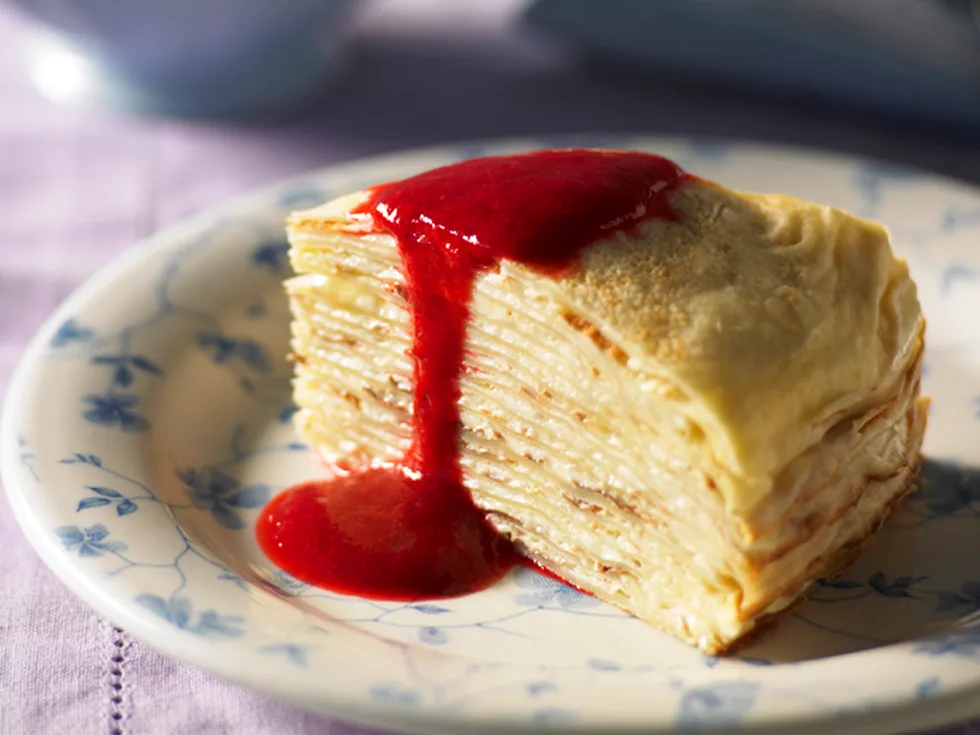 Lemon Crepe Cake