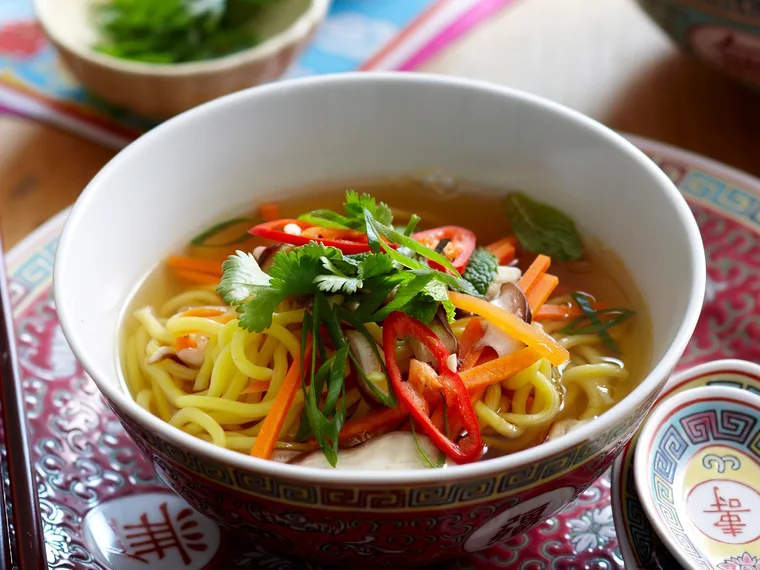 Longevity and wealth noodle soup