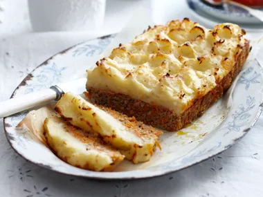 Mashed potato meatloaf