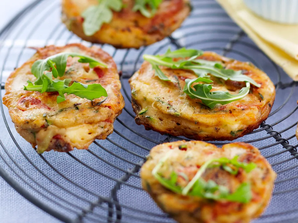 Mediterranean vegie cakes