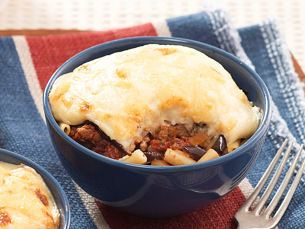 Mini pastitsio