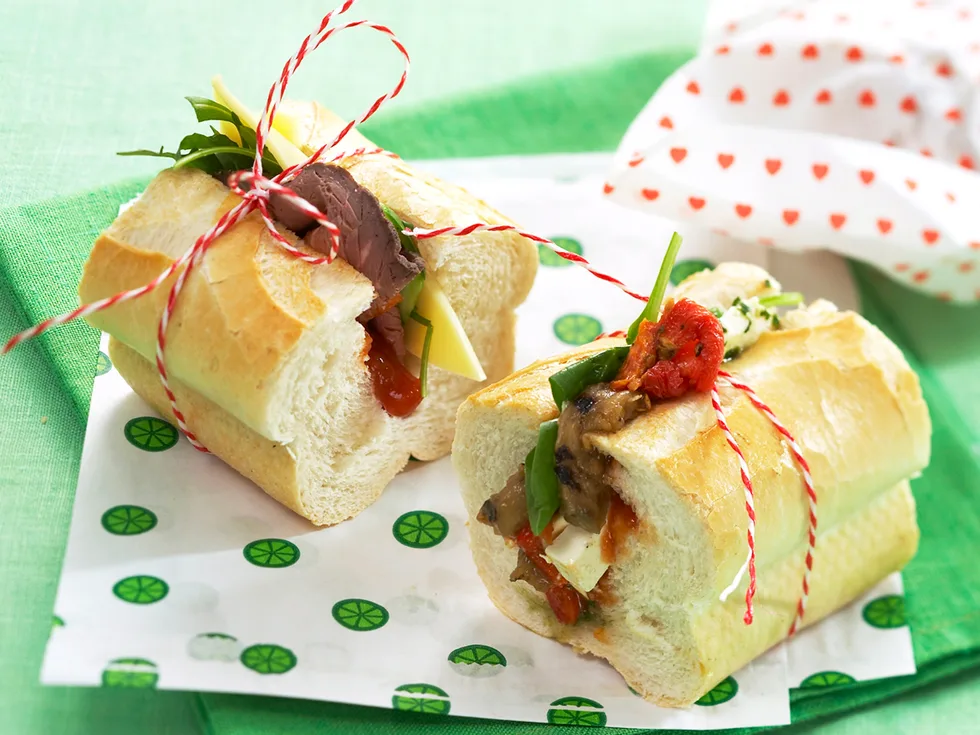 Mixed baguettes