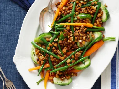 Mixed vegetable crumble