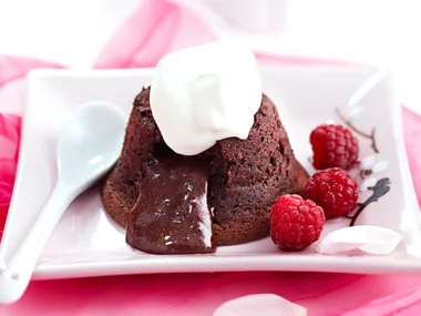 Molten chocolate pudding