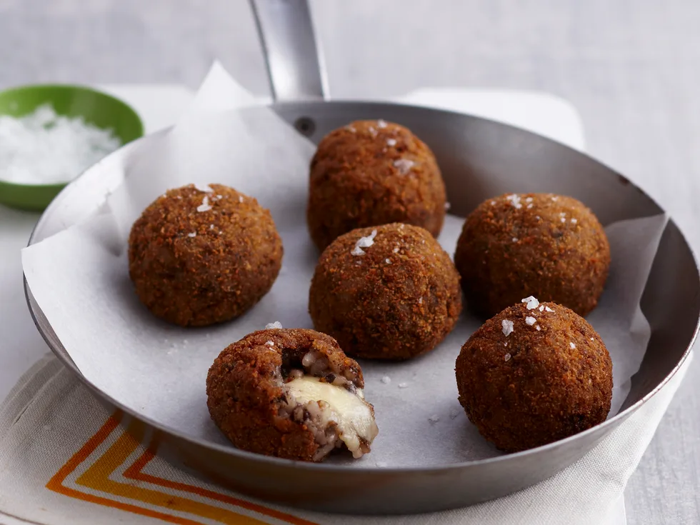 Mushroom arancini