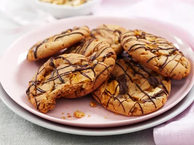 peanut butter and honeycomb biscuits
