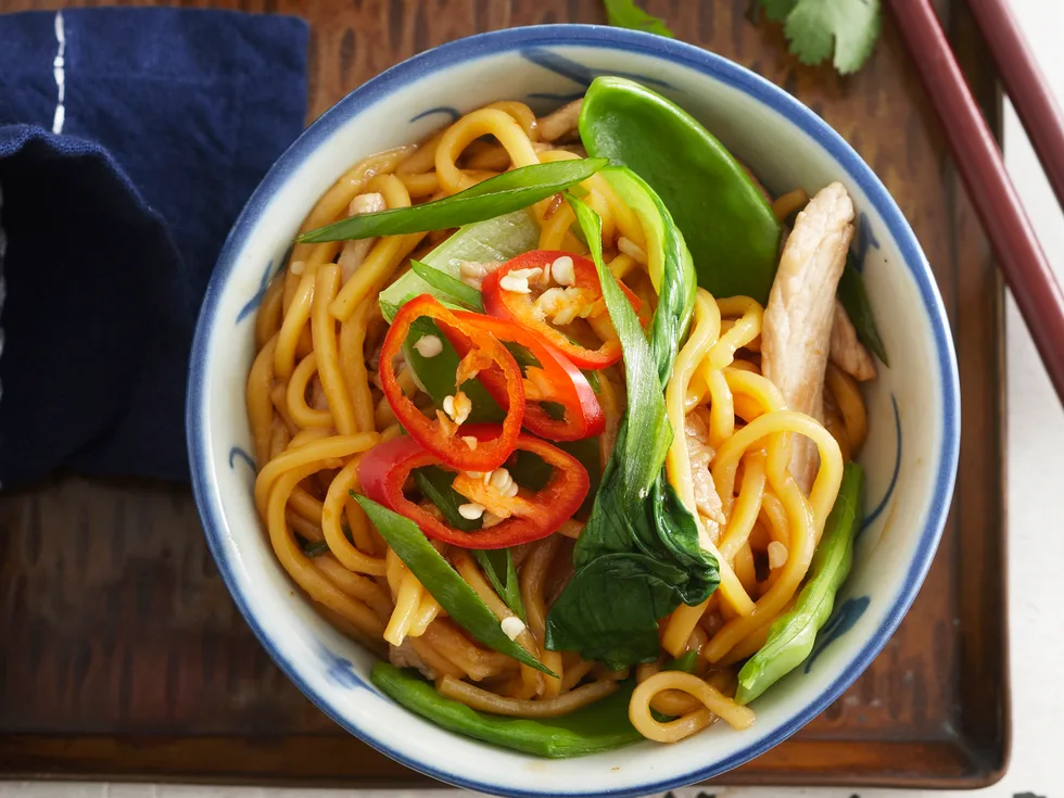 Pork and Noodle Stir-fry