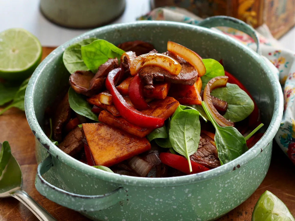 Pork and Pumpkin stir fry