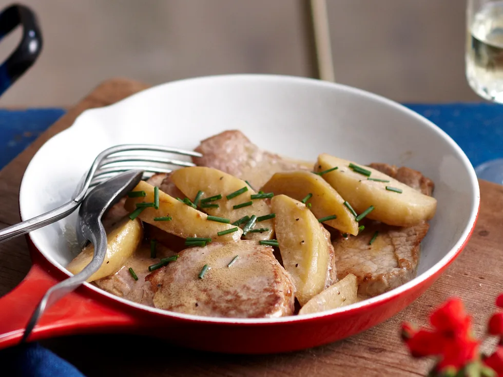 Pork with Apple and Calvados