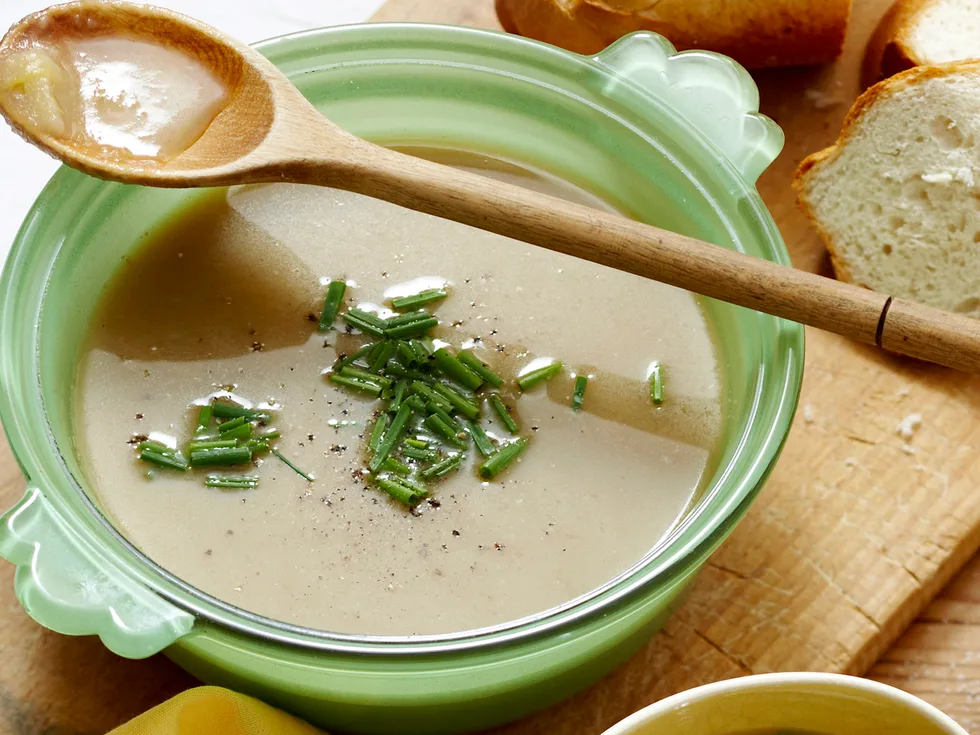 Potato and leek soup