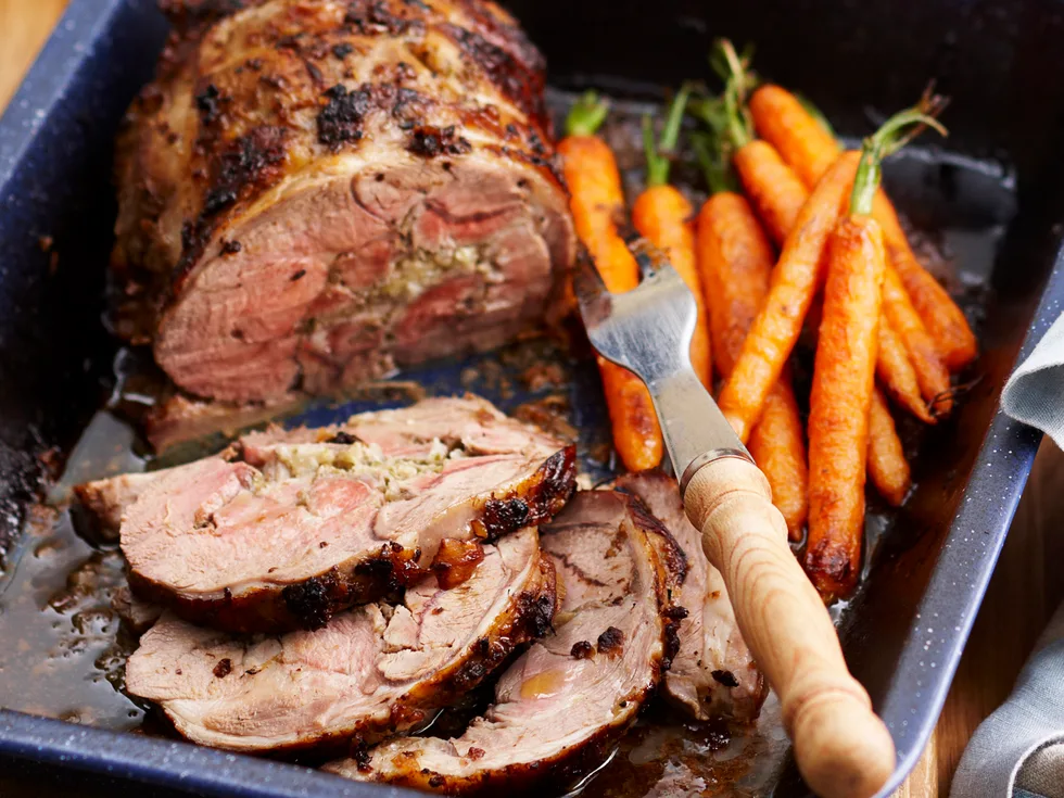Preserved lemon lamb shoulder