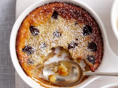 Quick cherry clafoutis
