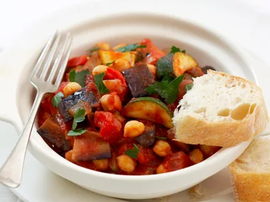 Ratatouille with beans