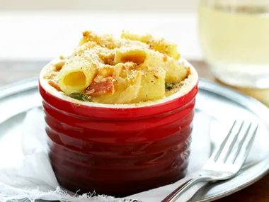 rigatoni cheesy bakes