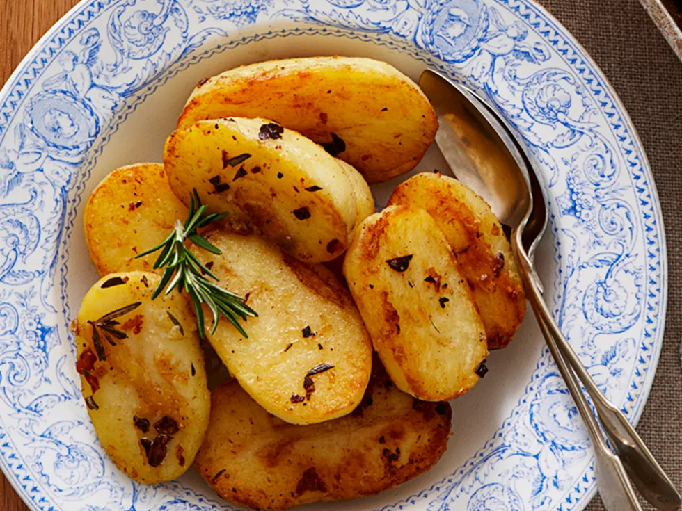 Roast potatoes