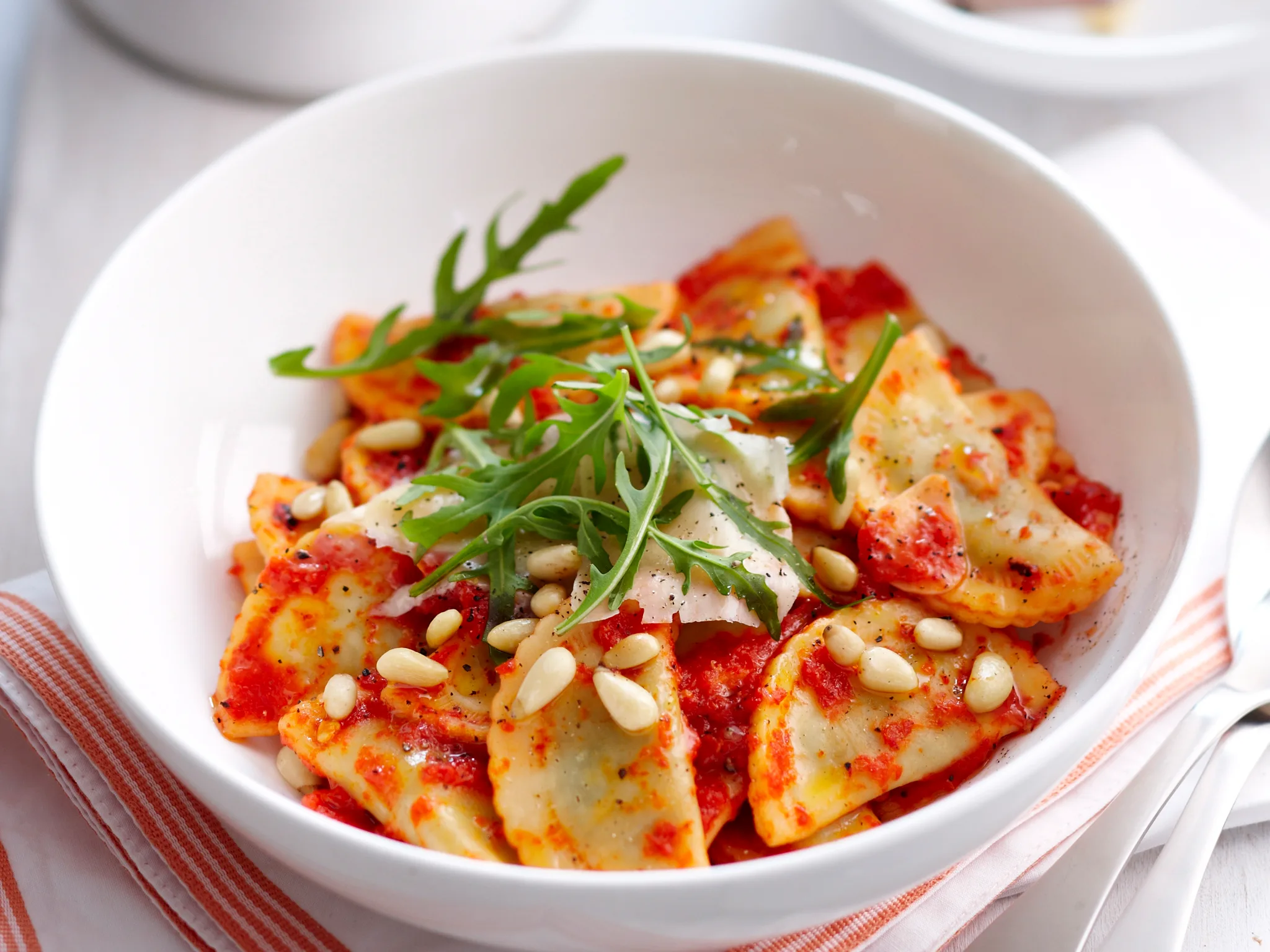 Roasted Capsicum Pasta