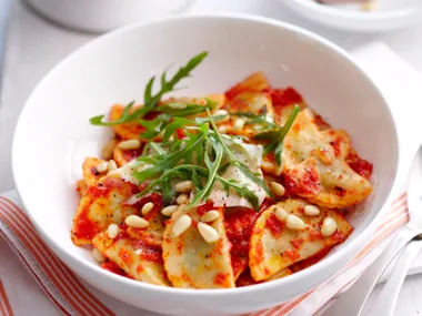 Roasted Capsicum Pasta