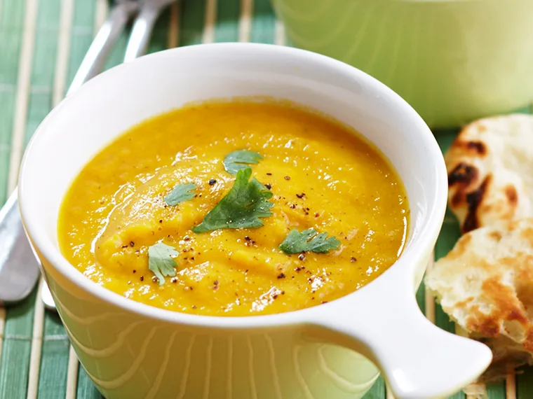 roasted carrot and parsnip soup