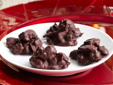 rocher-style chocolates