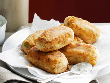 Salmon rissoles