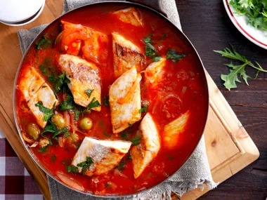 Spicy fish hot pot