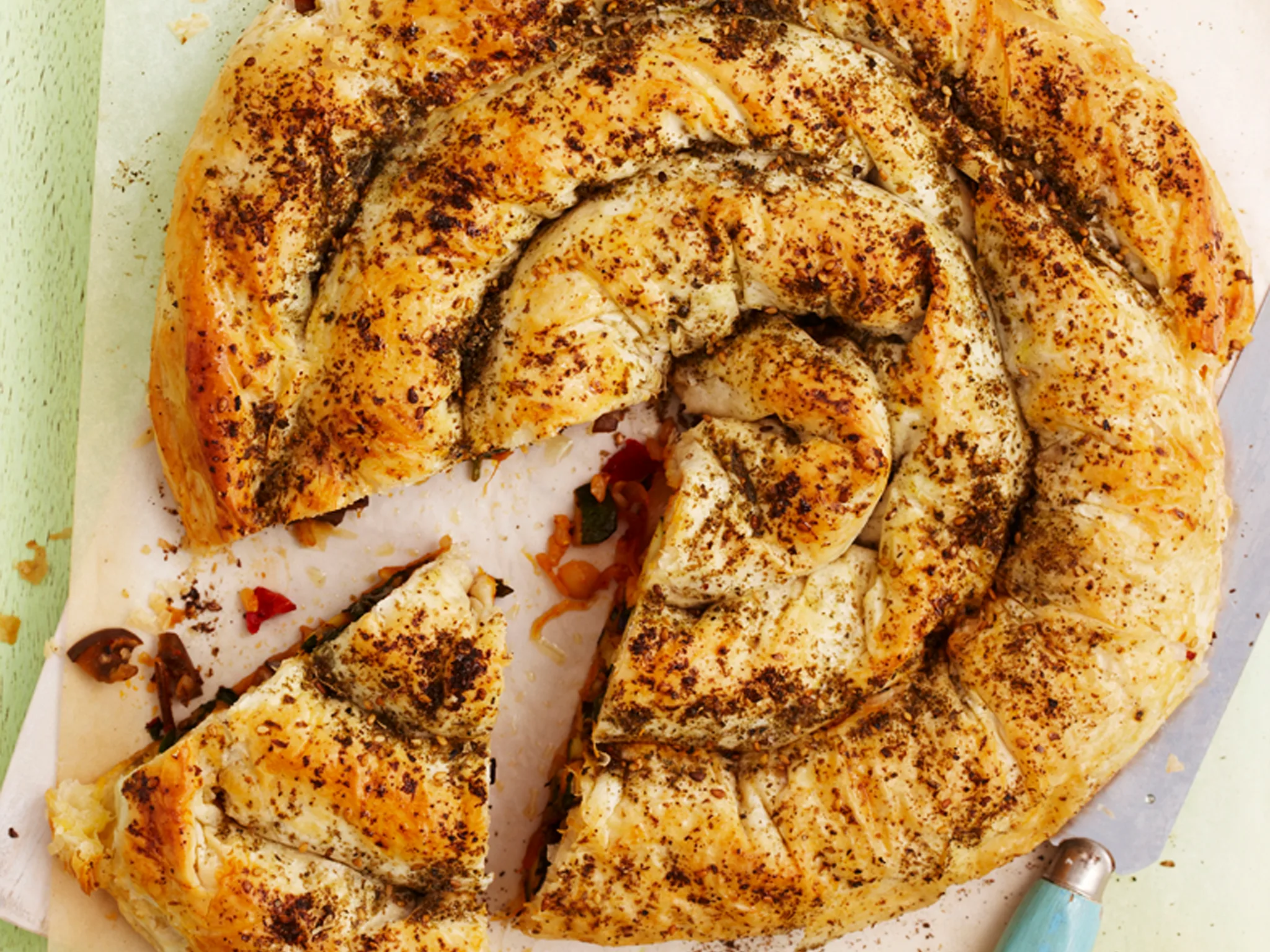 Spicy vegetable roll