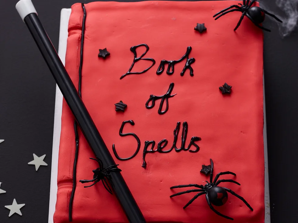 Spooky book of spells