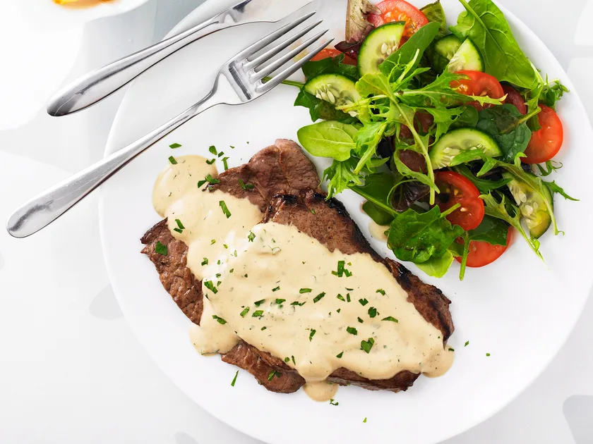 Classic creamy steak Diane recipe